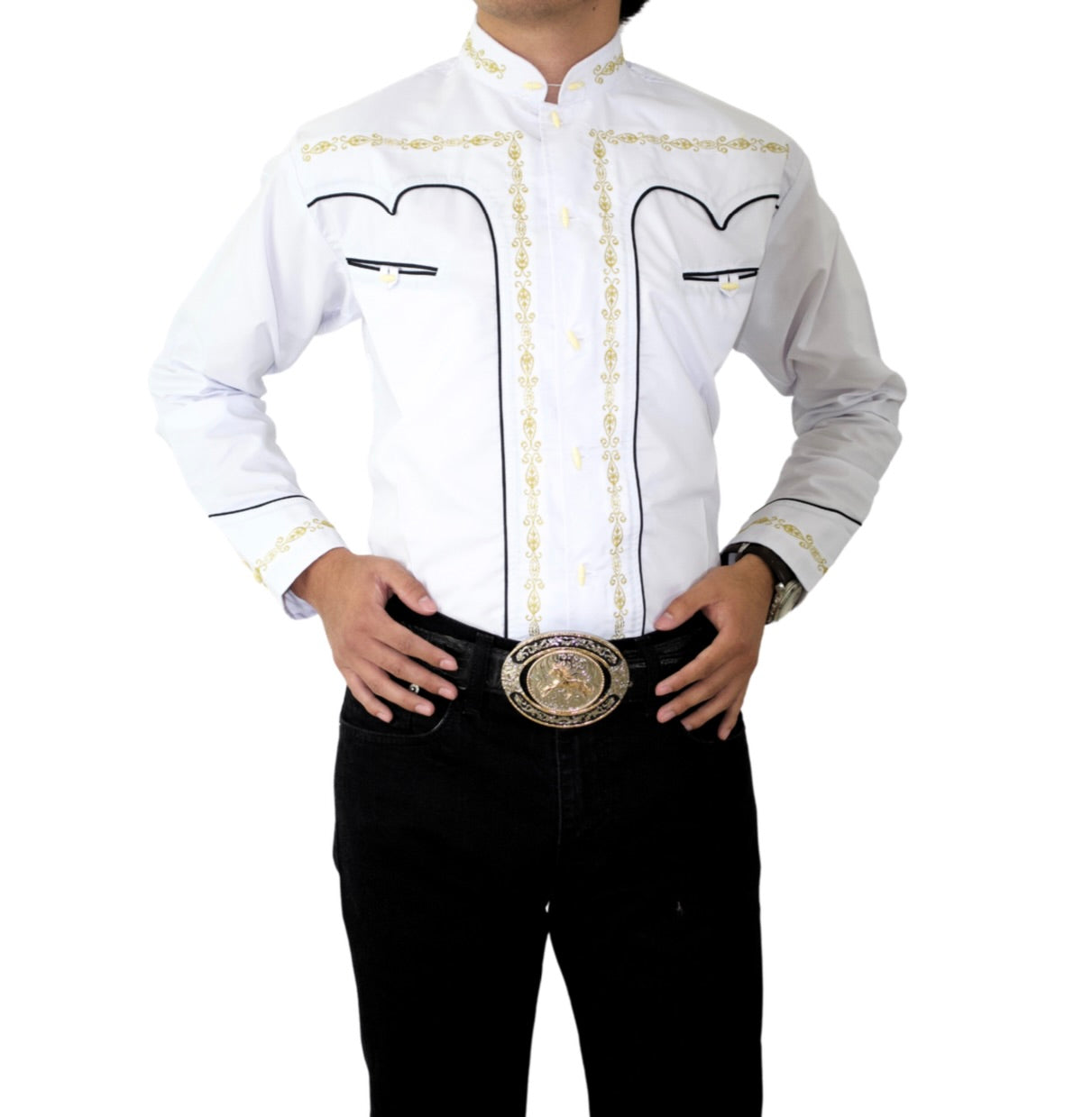 Camisa Charra Blanca