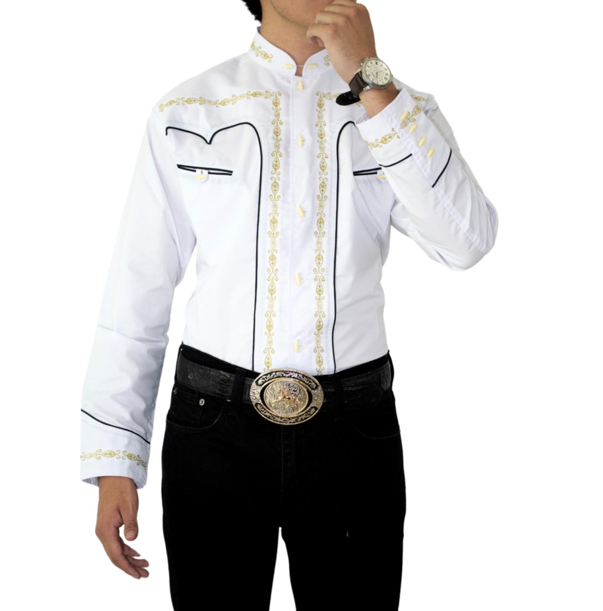 Camisa Charra Blanca