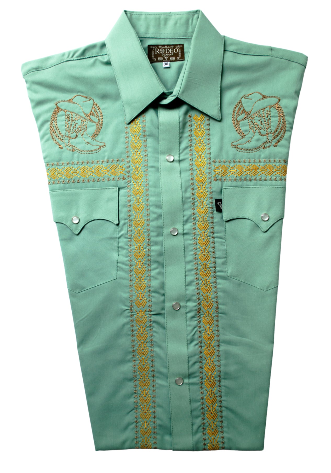 Camisa Bordada Verde